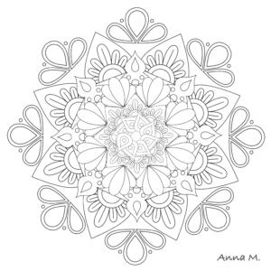 Mandala avec logiciel