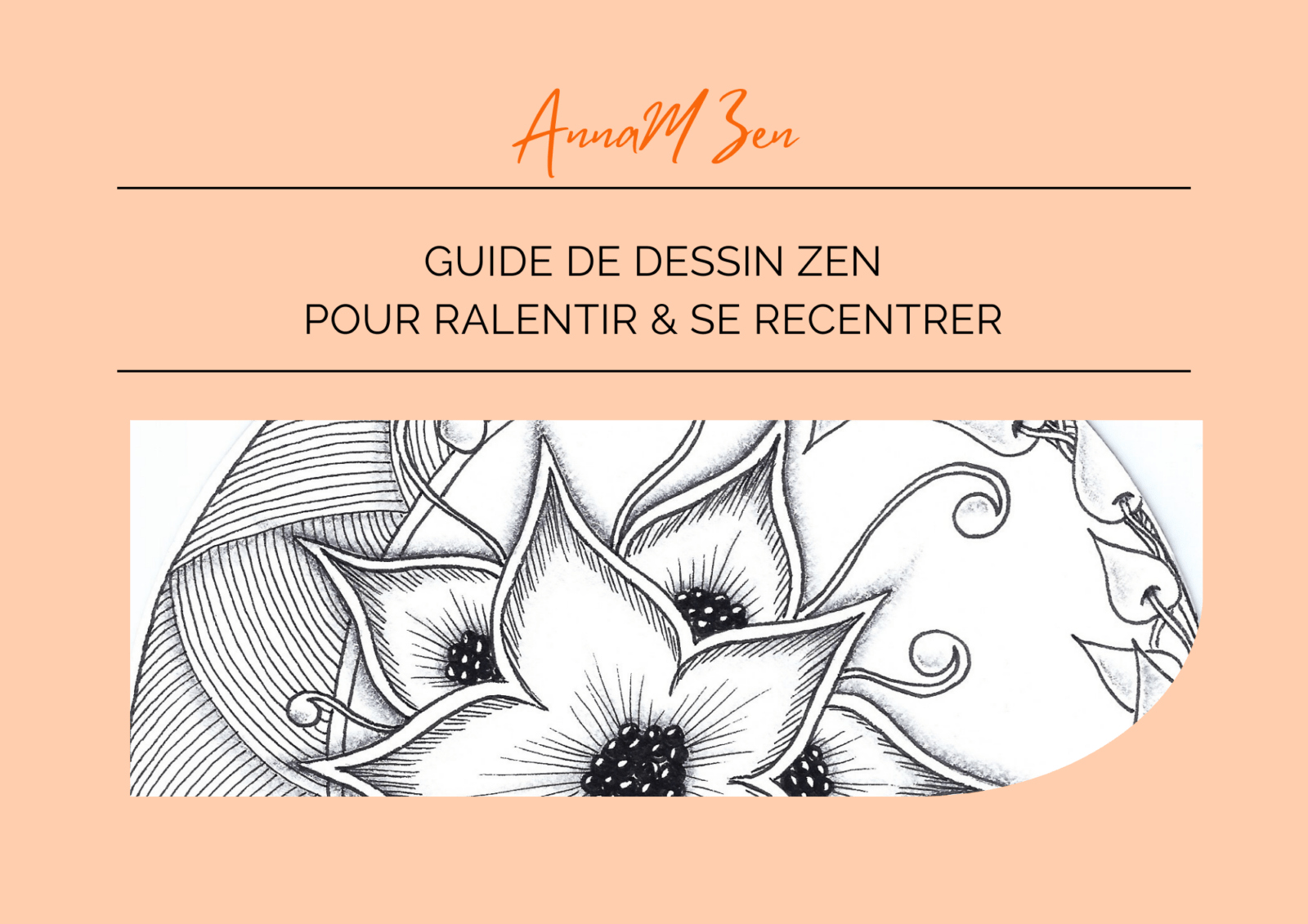 Couverture guide initiation au dessin Zen